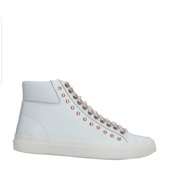 diesel white high tops